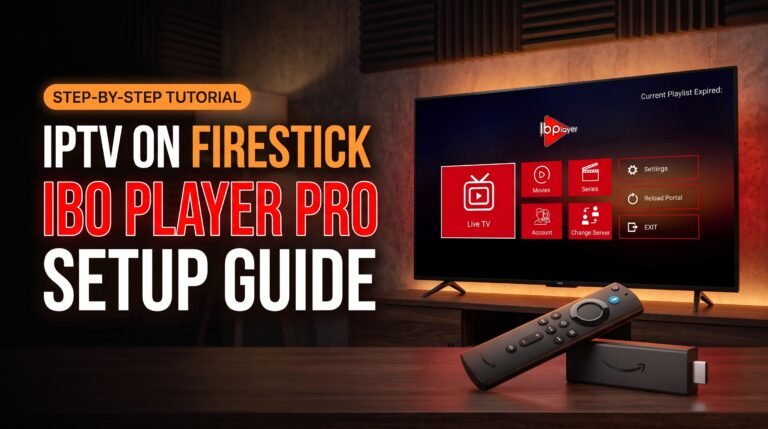 IPTV on Firestick setup tutorial