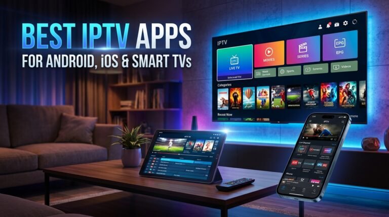 Best IPTV apps for Android, iOS and Smart TVs on streaming devices