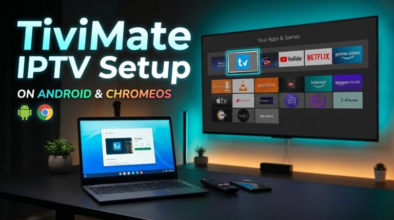 TiviMate IPTV setup tutorial for Android and ChromeOS